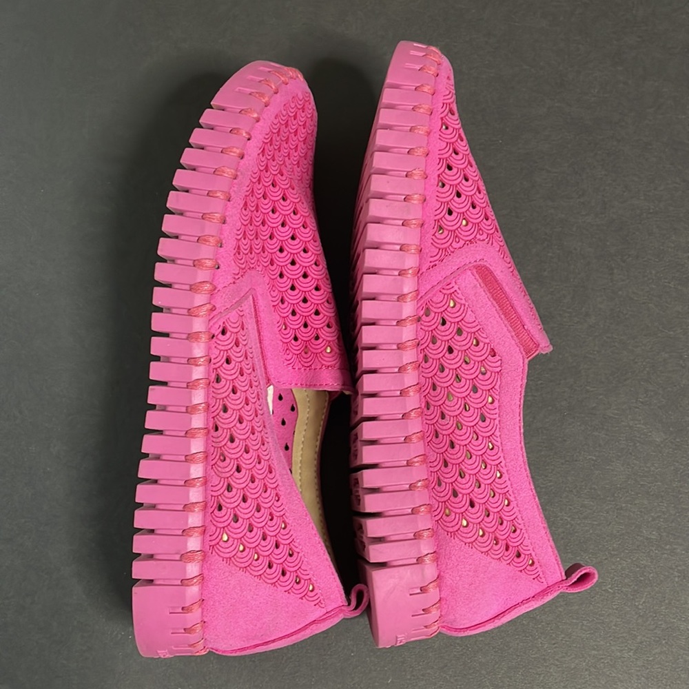 🛍️sold🛍️ILSE JACOBSEN Loafers Tulip 140 Perforated Slip-On Sneaker 5.5 Rose - Picture 8 of 10